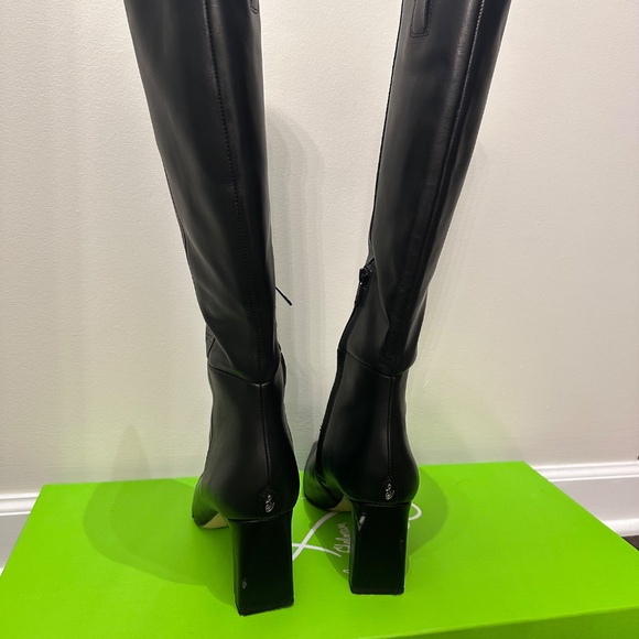 Sam Edelman Sylvia Knee High Leather Boots - Picture 3 of 4
